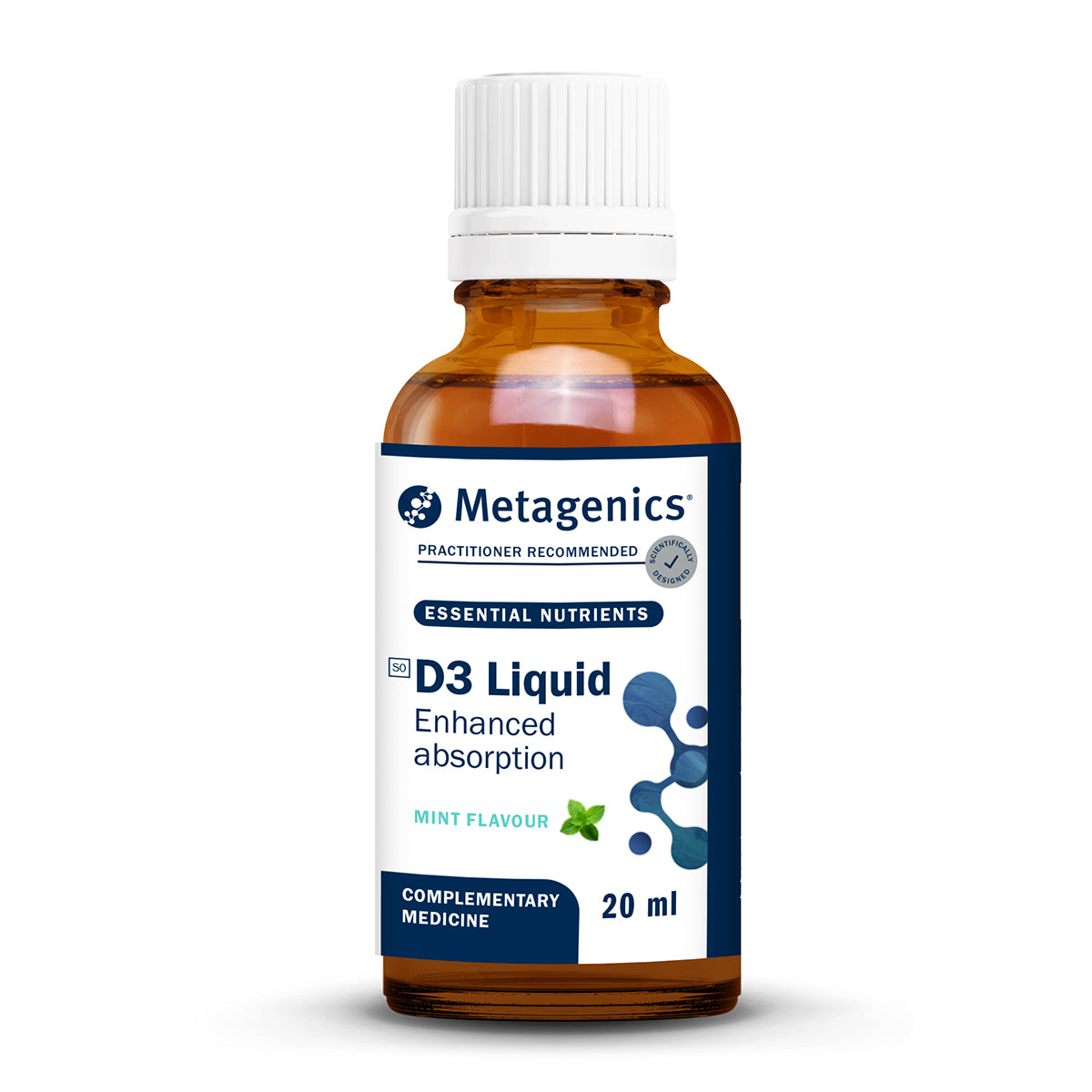 Metagenics D3 Liquid 2oz 20ml