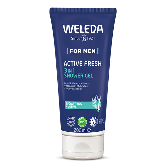 Weleda for Men Active Fresh (3in1) Shower Gel