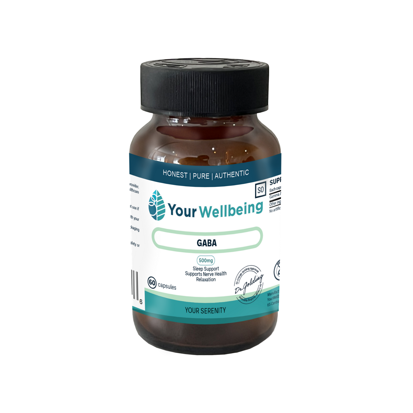 Your Wellbeing GABA 500mg (60)