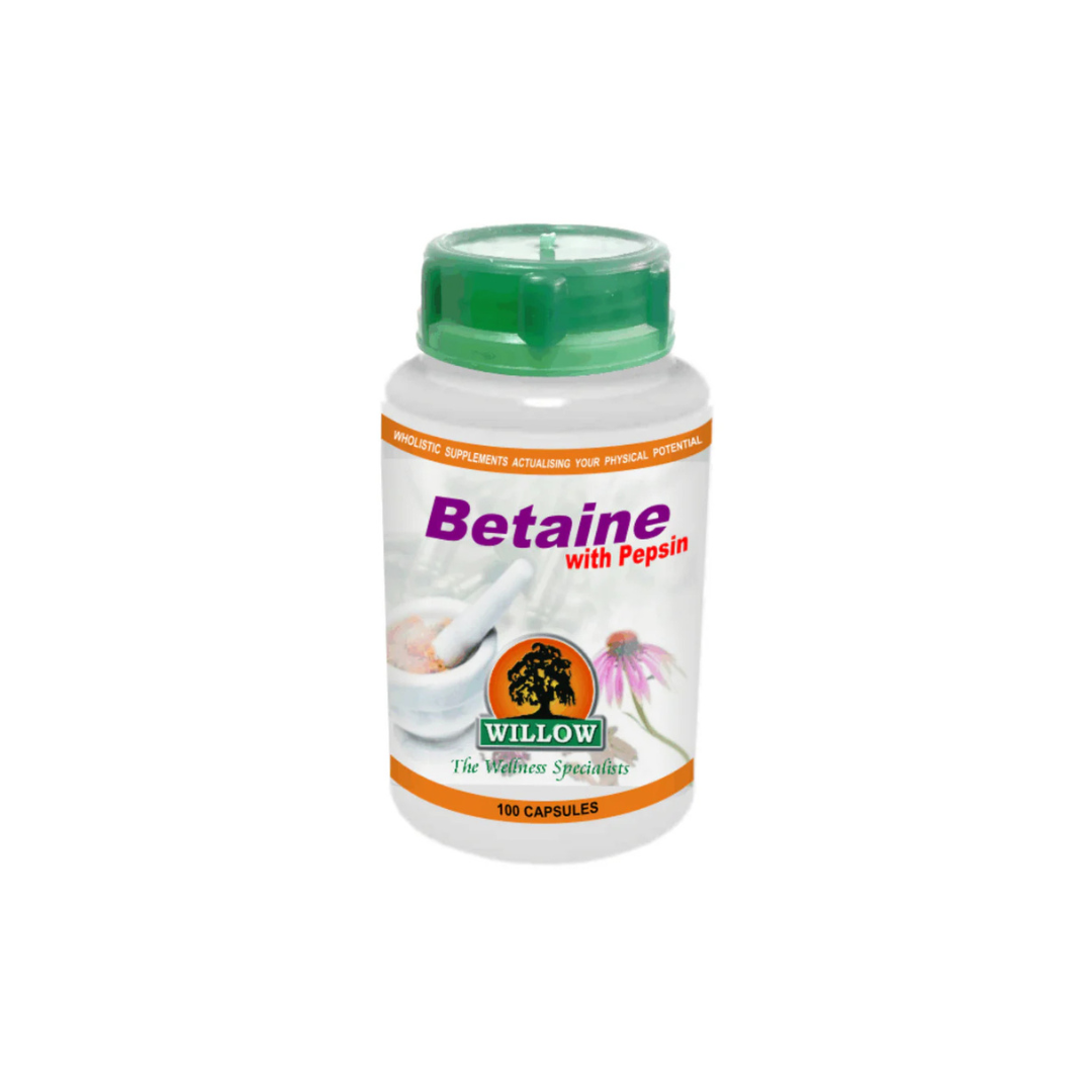 Willow Wellness Betaine with Pepsin