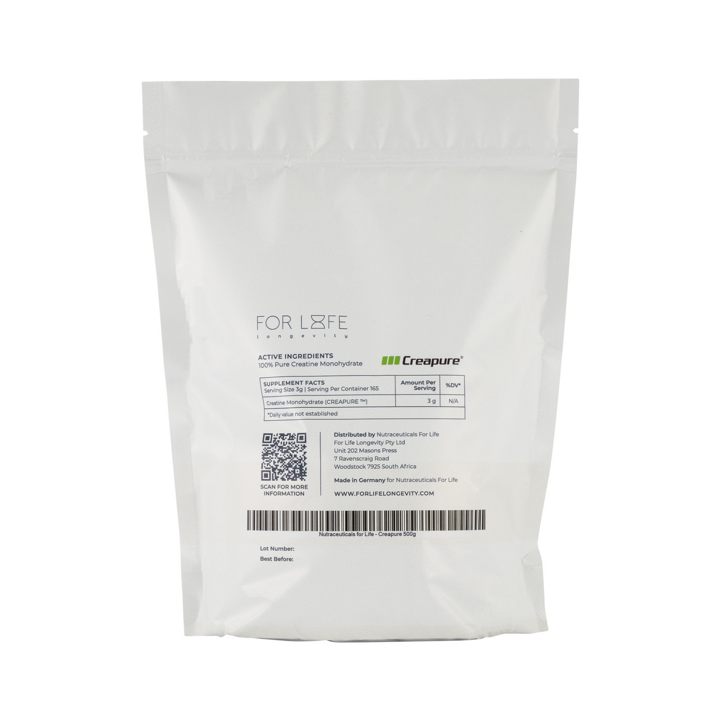 Nutraceuticals Creatine Monohydrate